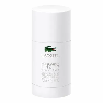 Lacoste L.12.12 Blanc Dezodorant w sztyfcie dla mężczyzn